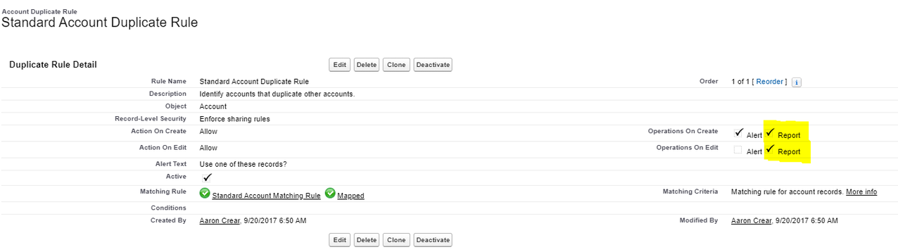 Reporting on Duplicate Records – ReportForce